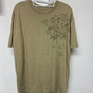 Vintage Billabong Skeleton T-Shirt Size X-Large